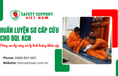 Huấn luyện sơ cấp cứu cho BQL KCN: Nâng cao kỹ năng xử lý tình huống khẩn cấp